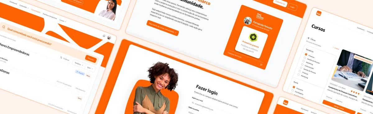 Itaú project screen