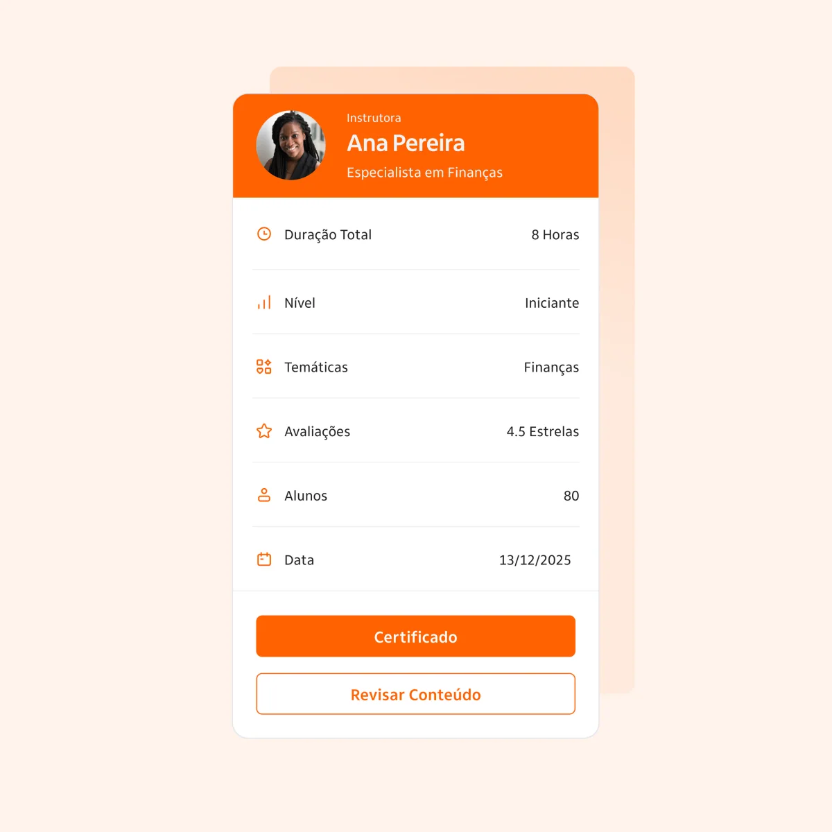 Itaú project screen