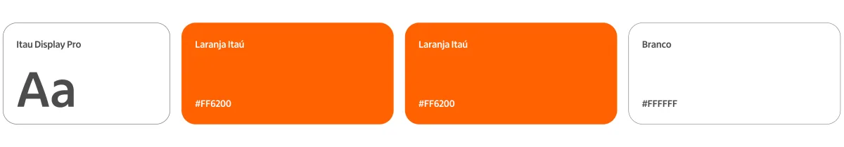 Itaú project screen